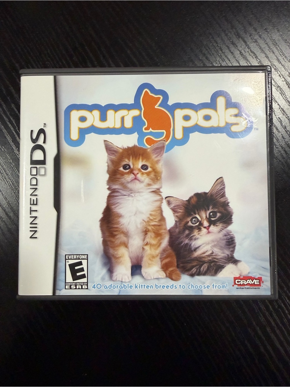 Nintendo Purr Pals - Orange & Brown Kittens Game Cover Art